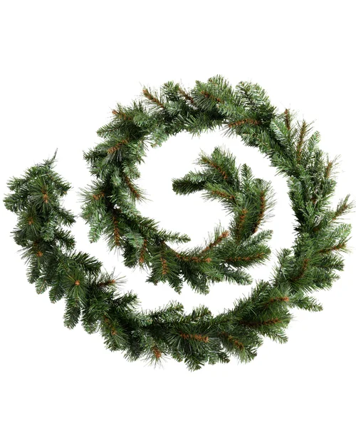 WeRChristmas Green Victorian Pine Artificial Christmas Garland 9 Ft - No Size Image 1