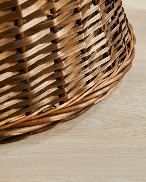 WeRChristmas Natural Brown Wicker Rattan Christmas Tree Collar 70 Cm - No Size Image 4