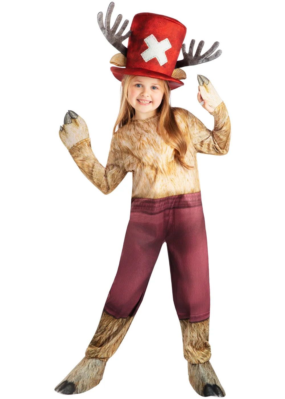 One Piece Tony Tony Chopper Child Costume (5-13 Years) - 9-10 Yrs Image 4