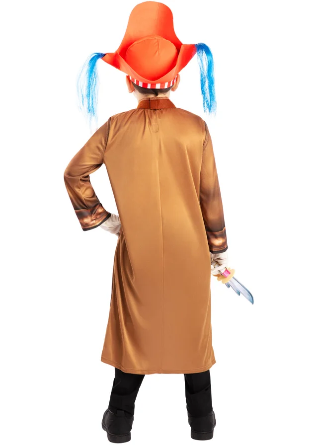 One Piece Buggy The Clown Child Costume (7-13 Years)