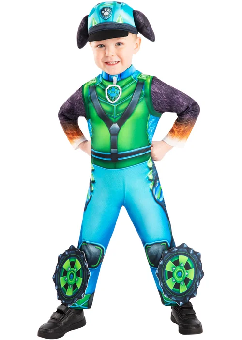 Paw Patrol Rex Child Costume (2-6 Years) - 5-6 Yrs Image 1