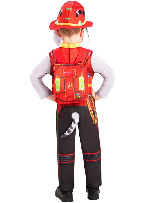 Paw Patrol Deluxe Marshall Child Costume (2-6 Years) - 3-4 Yrs Image 2
