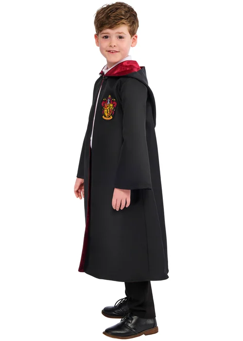 Harry Potter Deluxe Gryffindor Child Robe (5-13 Years) - 5-6 Yrs Image 4