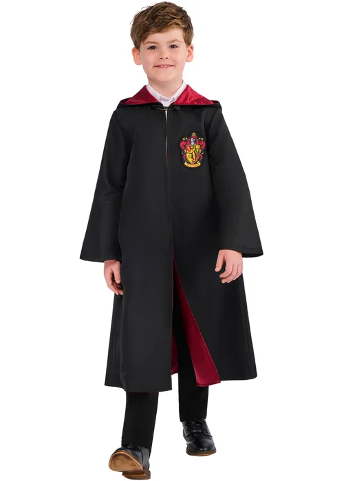 Harry Potter Deluxe Gryffindor Child Robe (5-13 Years) - 5-6 Yrs Image 5