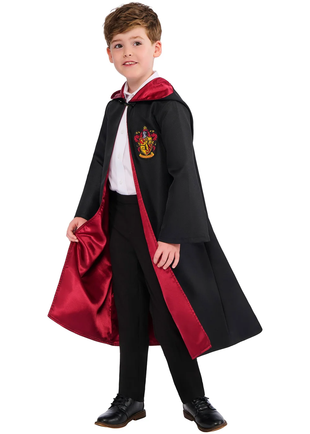 Harry Potter Deluxe Gryffindor Child Robe (5-13 Years) - 5-6 Yrs Image 6