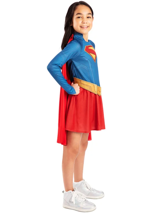 DC Comics Supergirl Child Costume (5-10 Years) - 9-10 Yrs Image 3