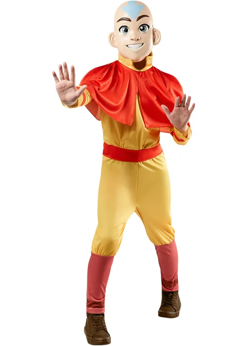 Avatar Aang Child Costume (7-13 Years) - 9-10 Yrs Image 1