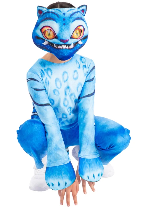 Kpop Demon Hunters Derpy Tiger Child Costume (4-13 Years) - 5-6 Yrs Image 5
