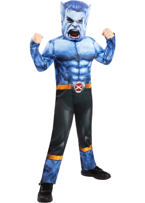 Marvel Avengers Beast Child Costume (5-13 Years) - 9-10 Yrs Image 1