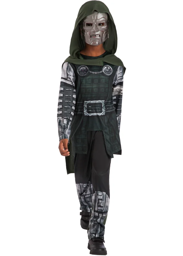 Marvel Avengers Dr Doom Child Costume (5-13 Years)