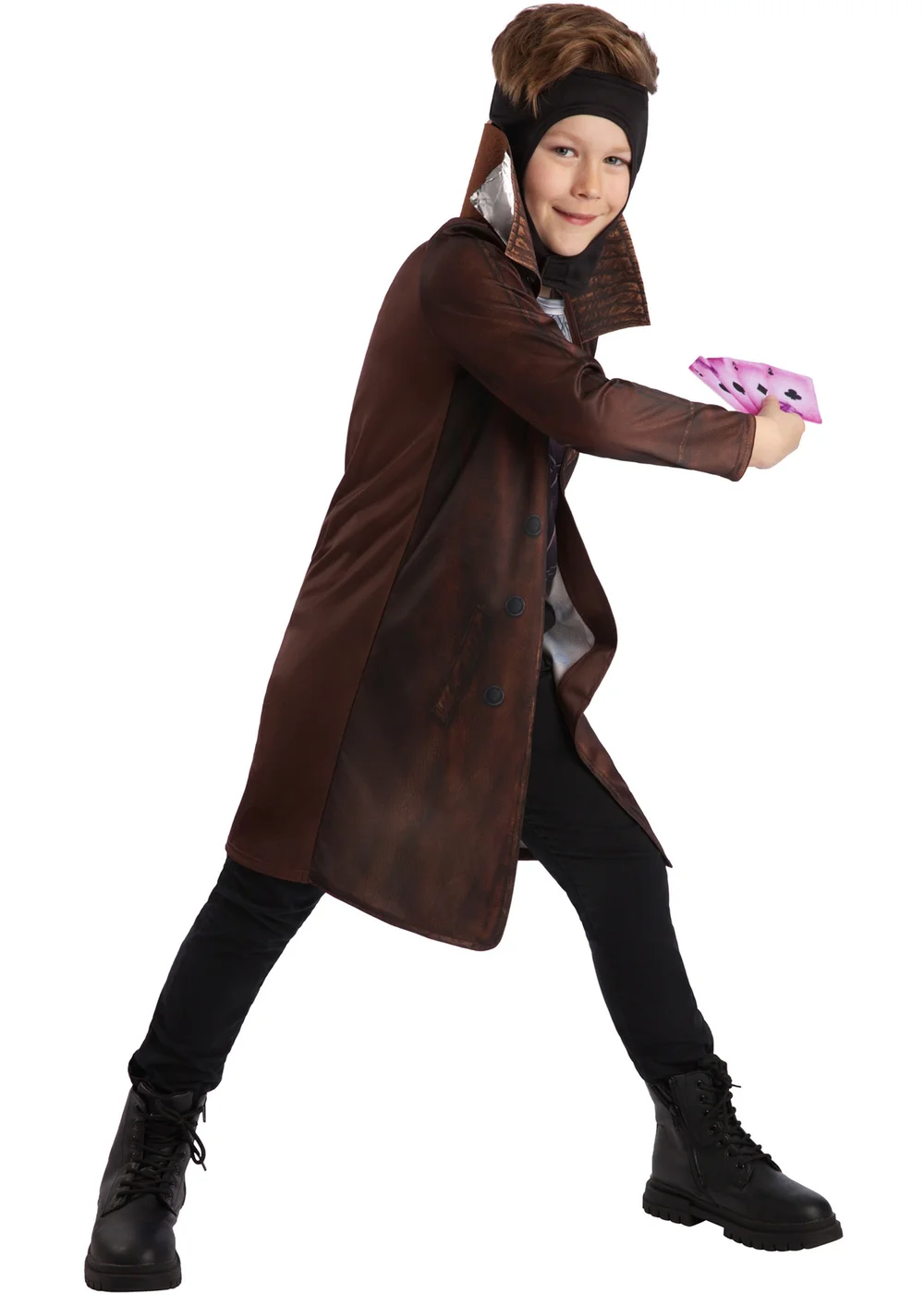 Marvel Avengers Gambit Child Costume (5-13 Years) - 7-8 Yrs Image 3