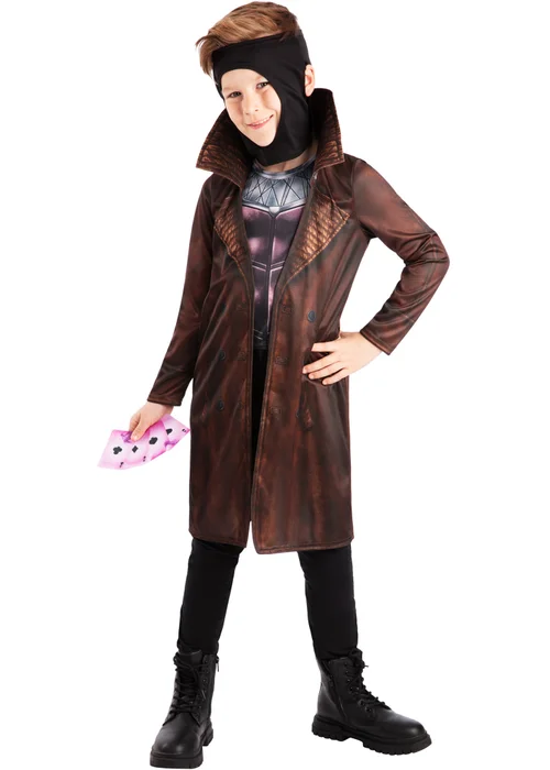 Marvel Avengers Gambit Child Costume (5-13 Years) - 7-8 Yrs Image 1