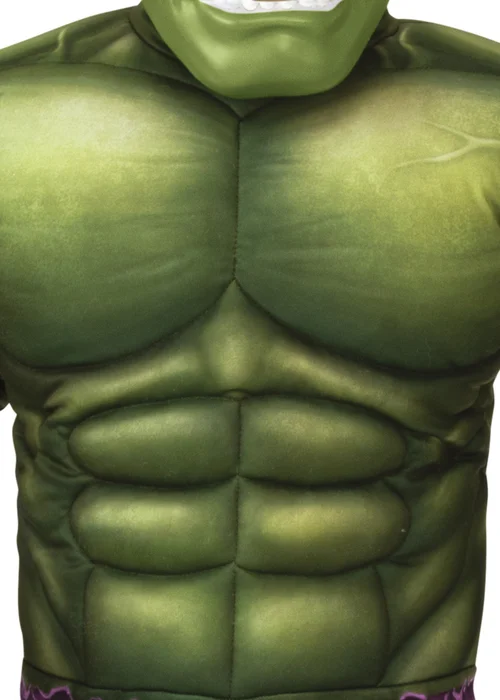 Marvel Hulk Deluxe Child Costume (3-10 Years) - 9-10 Yrs Image 2