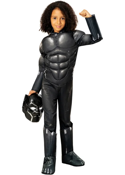 Marvel Deluxe Black Panther Child Costume (3-10 Years) - 8-10 Yrs Image 5