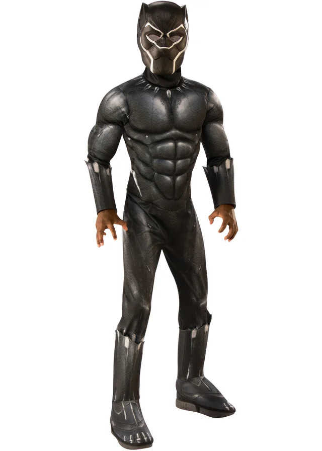 Marvel Deluxe Black Panther Child Costume (3-10 Years)