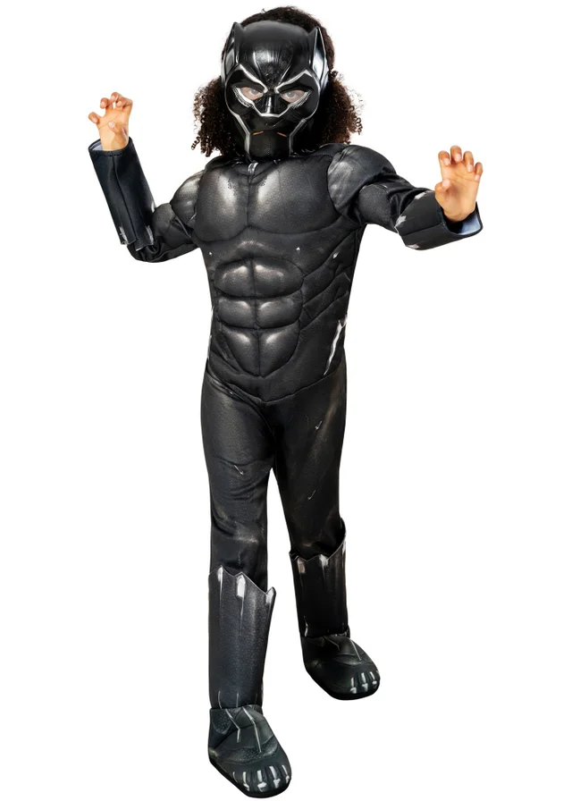 Marvel Deluxe Black Panther Child Costume (3-10 Years)