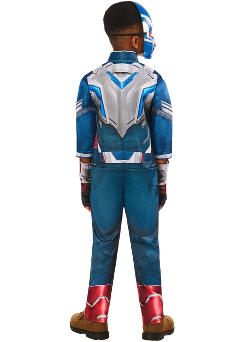 Marvel Captain America Deluxe Child Costume (5-13 Years) - 5-6 Yrs Image 2