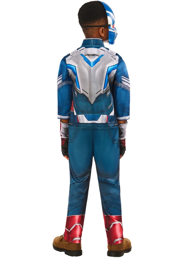 Marvel Captain America Deluxe Child Costume (5-13 Years)