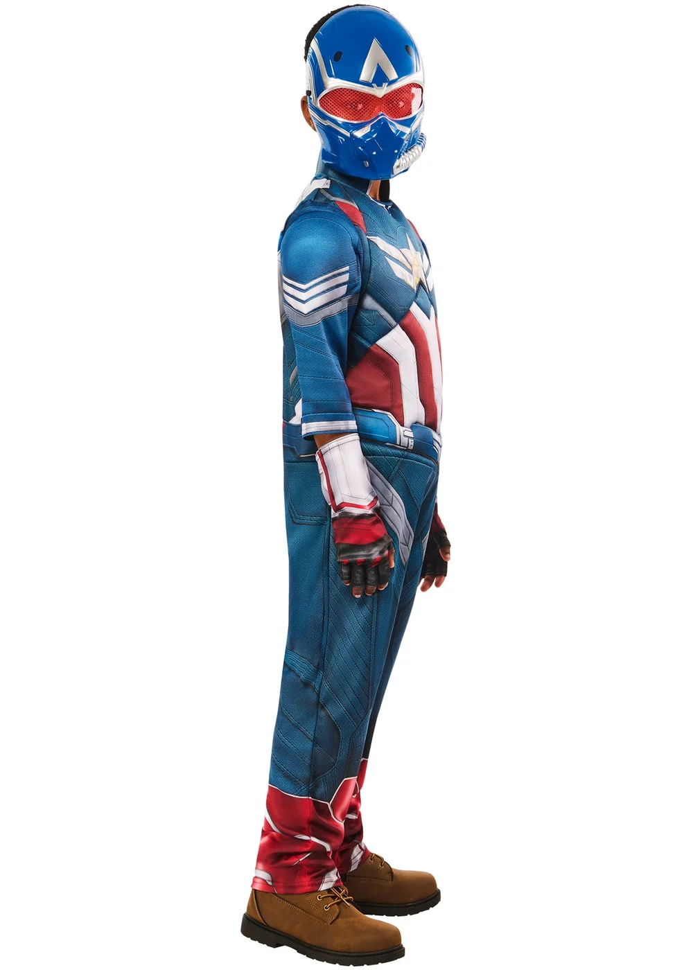 Marvel Captain America Deluxe Child Costume (5-13 Years) - 5-6 Yrs Image 3