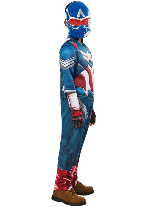 Marvel Captain America Deluxe Child Costume (5-13 Years) - 5-6 Yrs Image 3