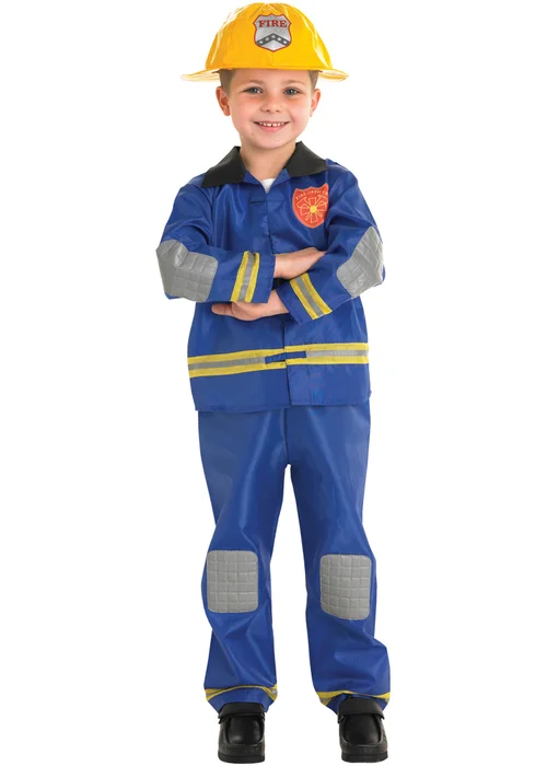 Rubies Firefighter Child Costume (3-8 Years) - 3-4 Yrs Image 2