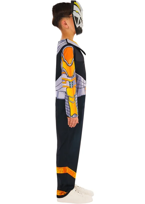 Power Rangers Cosmic Fury Black Ranger Child Costume (3-10 Years) - 5-6 Yrs Image 3