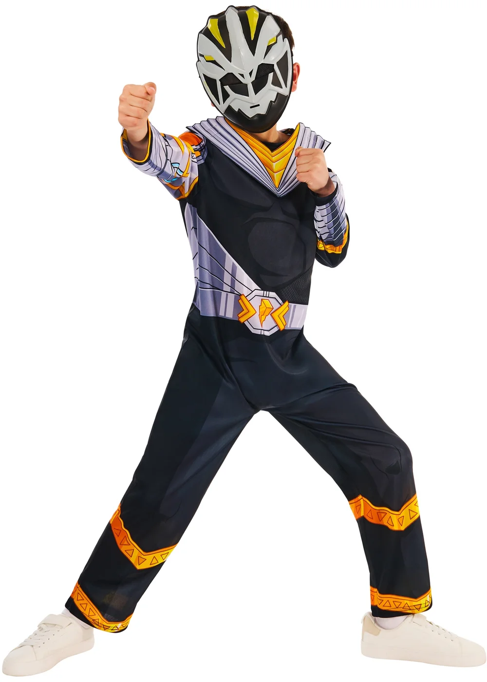 Power Rangers Cosmic Fury Black Ranger Child Costume (3-10 Years) - 5-6 Yrs Image 4