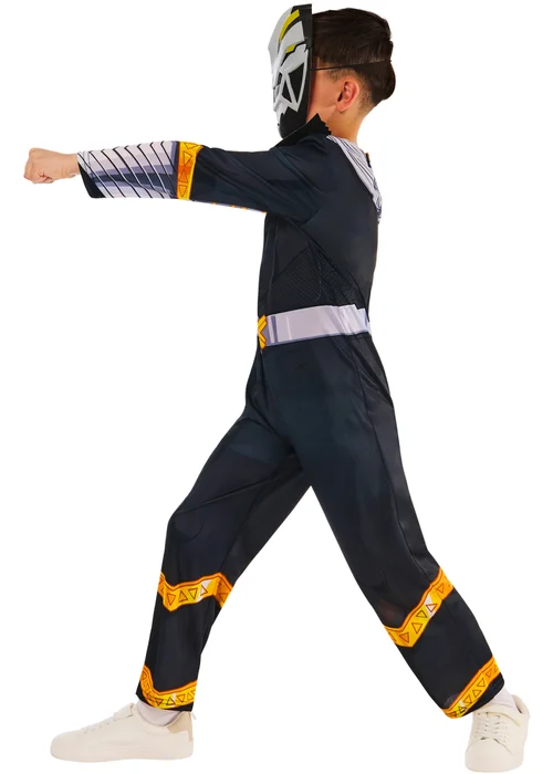 Power Rangers Cosmic Fury Black Ranger Child Costume (3-10 Years) - 5-6 Yrs Image 5