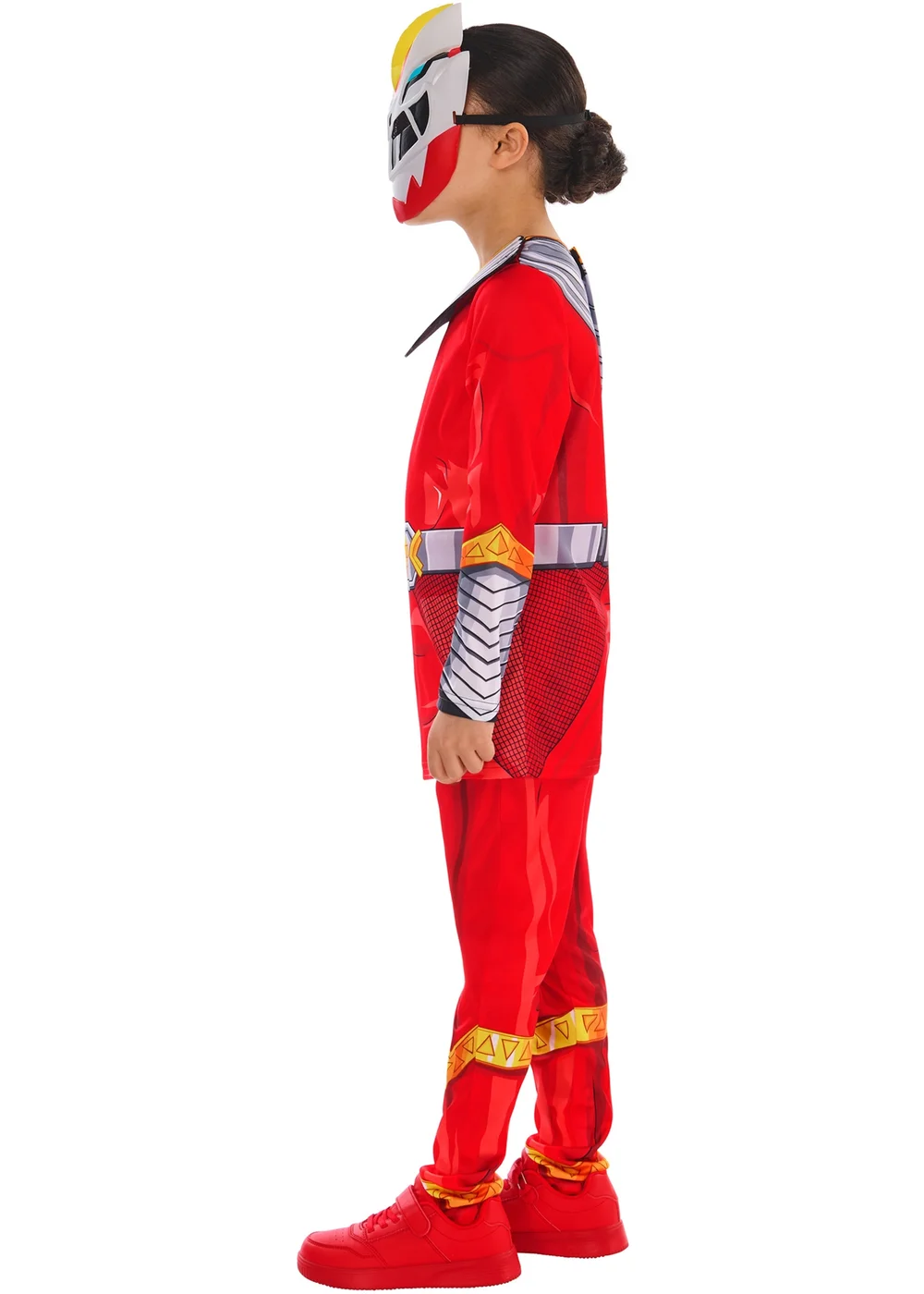 Power Rangers Cosmic Fury Red Ranger Child Costume (3-10 Years) - 7-8 Yrs Image 4