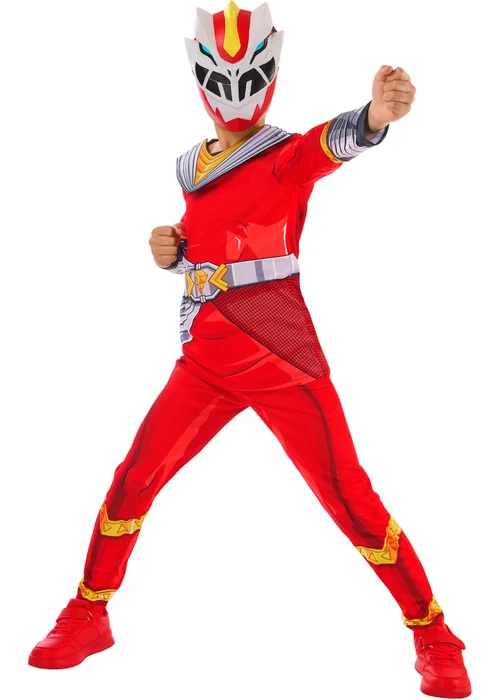 Power Rangers Cosmic Fury Red Ranger Child Costume (3-10 Years) - 7-8 Yrs Image 6