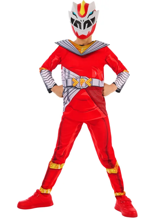 Power Rangers Cosmic Fury Red Ranger Child Costume (3-10 Years) - 7-8 Yrs Image 1