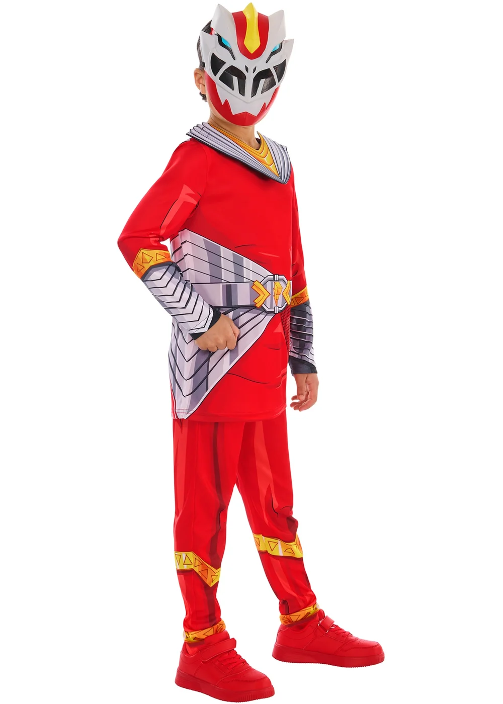 Power Rangers Cosmic Fury Red Ranger Child Costume (3-10 Years) - 7-8 Yrs Image 3