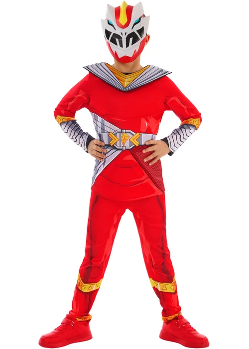 Power Rangers Cosmic Fury Red Ranger Child Costume (3-10 Years) - 7-8 Yrs Image 5