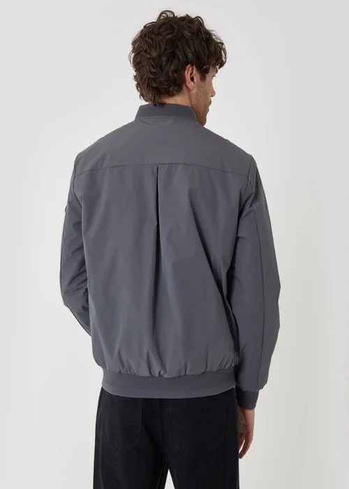 Threadbare Showerproof Padded Bomber Jacket in Slate Grey - 2XL Image 2