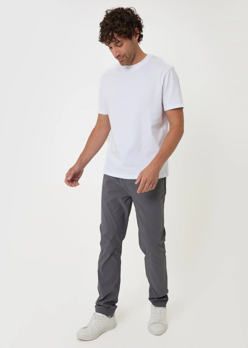 Threadbare Slim Fit Technical Stretch in Charcoal - 36cm Image 3