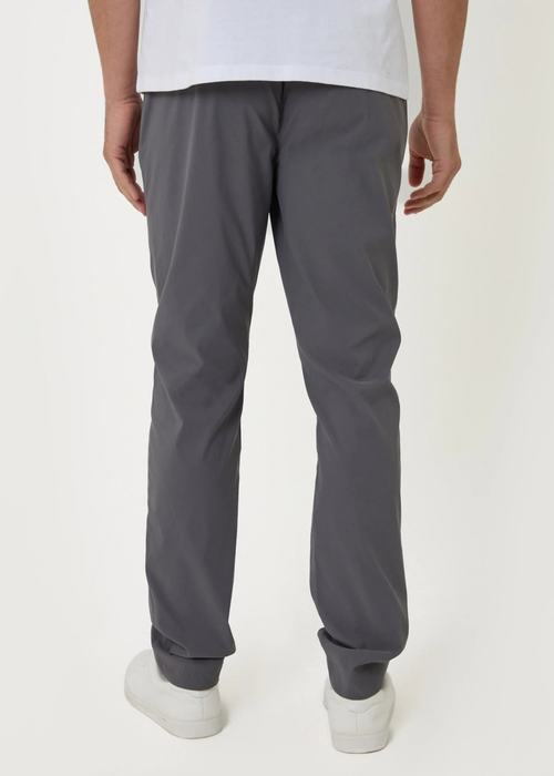 Threadbare Slim Fit Technical Stretch in Charcoal - 36cm Image 2