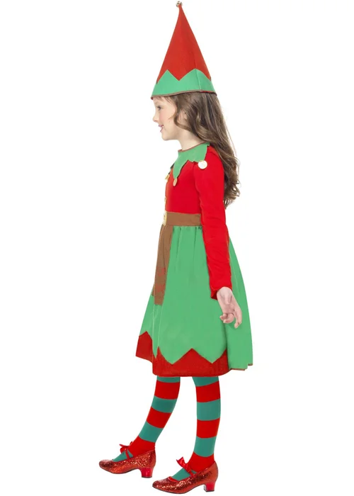 Smiffys Santa's Little Helper Child Costume (7-12 Years) - 10-12 Yrs Image 3