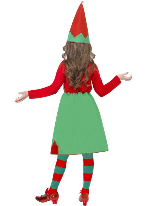 Smiffys Santa's Little Helper Child Costume (7-12 Years) - 10-12 Yrs Image 2