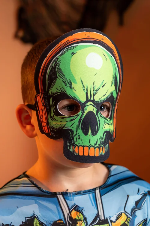 Vanilla Underground Unisex Kids Multicoloured Gaming Zombie 2 Piece Costume (4-10 Years) - 4-6 Yrs Image 4