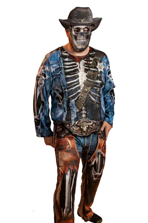 Vanilla Underground Blue Zombie 2 Piece Costume - S/M Image 1