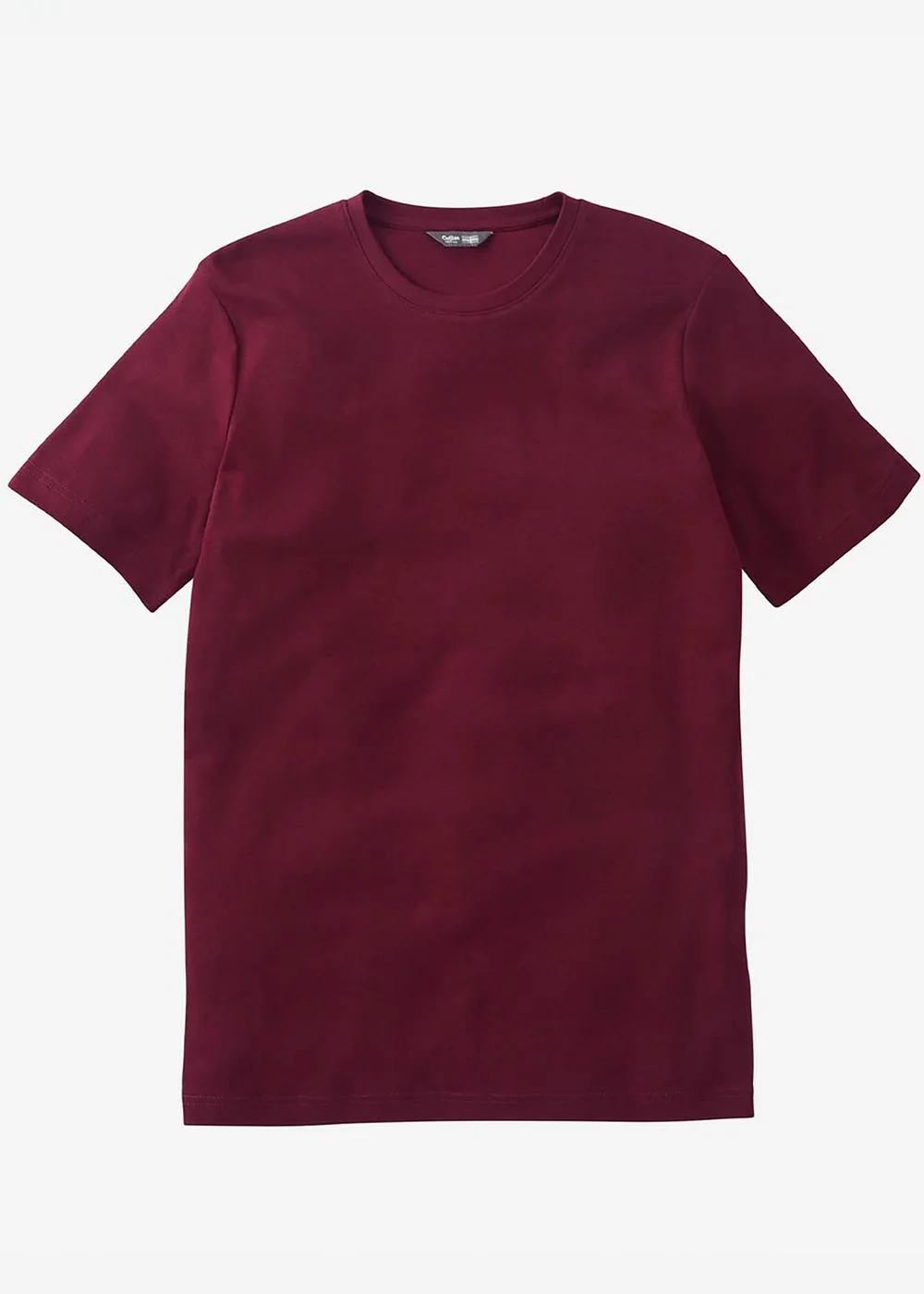 Cotton Traders Burgundy Short Sleeve Crew Neck Base Layer Top - 2XL Image 4