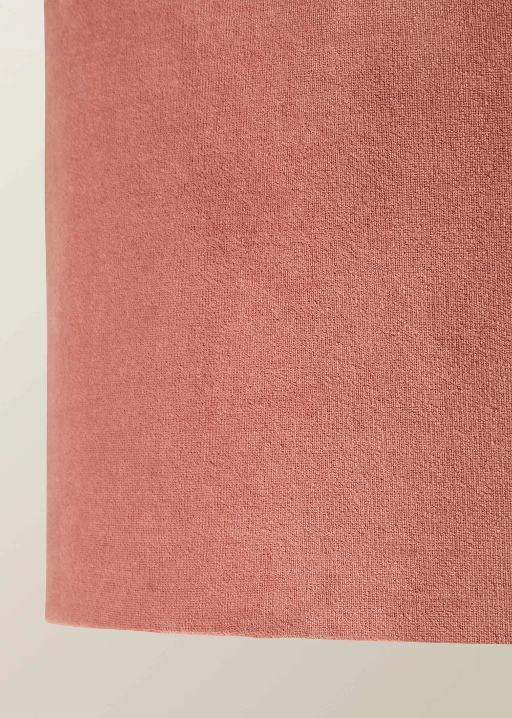ValueLights Ashley Pink Velvet Squat Drum Shade - One Size Image 4