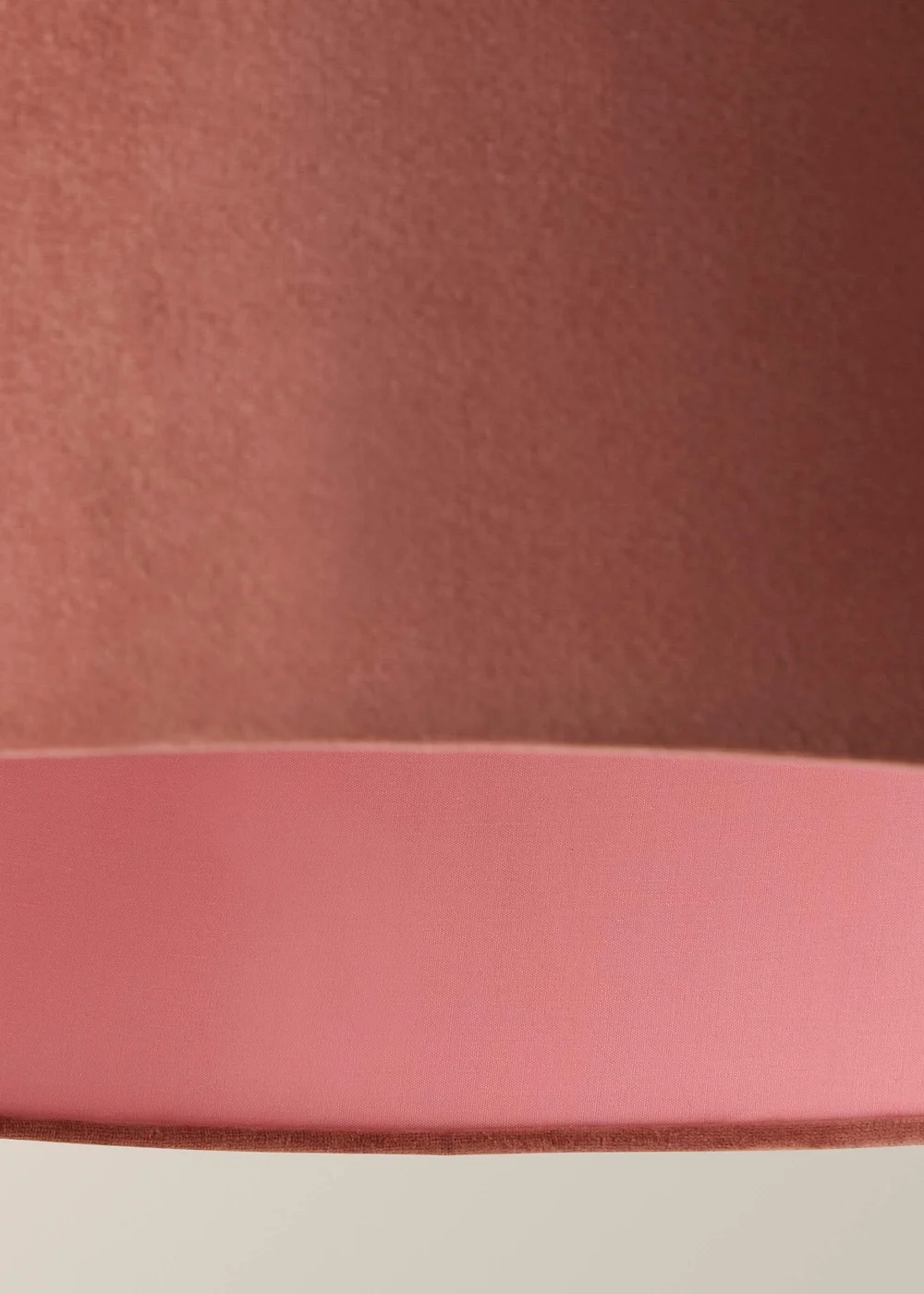 ValueLights Ashley Pink Velvet Squat Drum Shade - One Size Image 6
