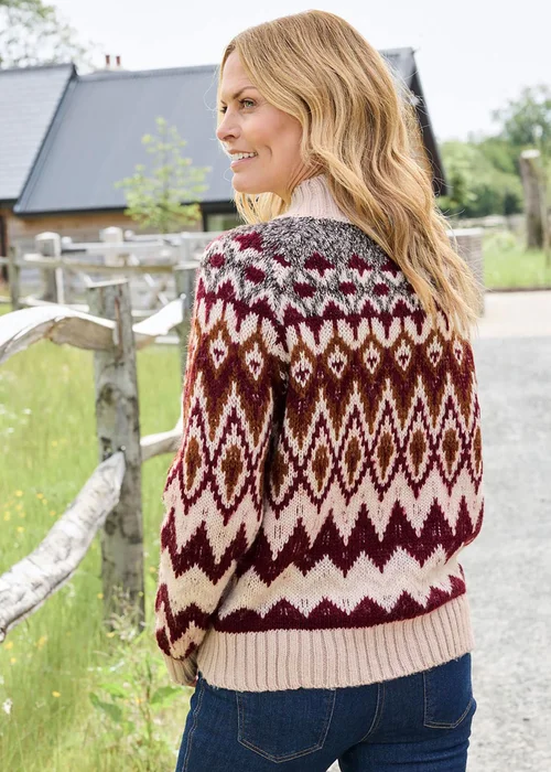 Cotton Traders Ruby Fair Isle Jumper - 14 Image 3