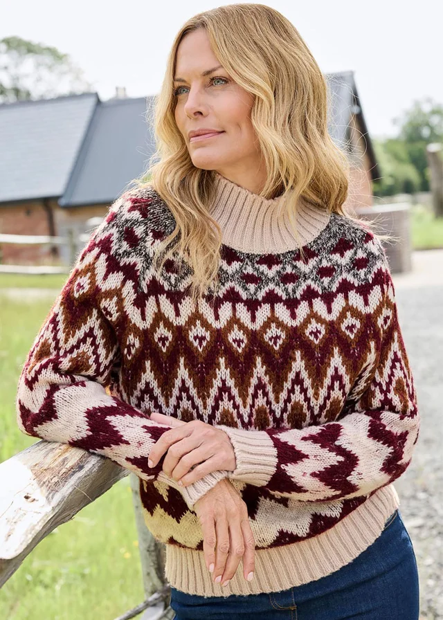 Cotton Traders Ruby Fair Isle Jumper