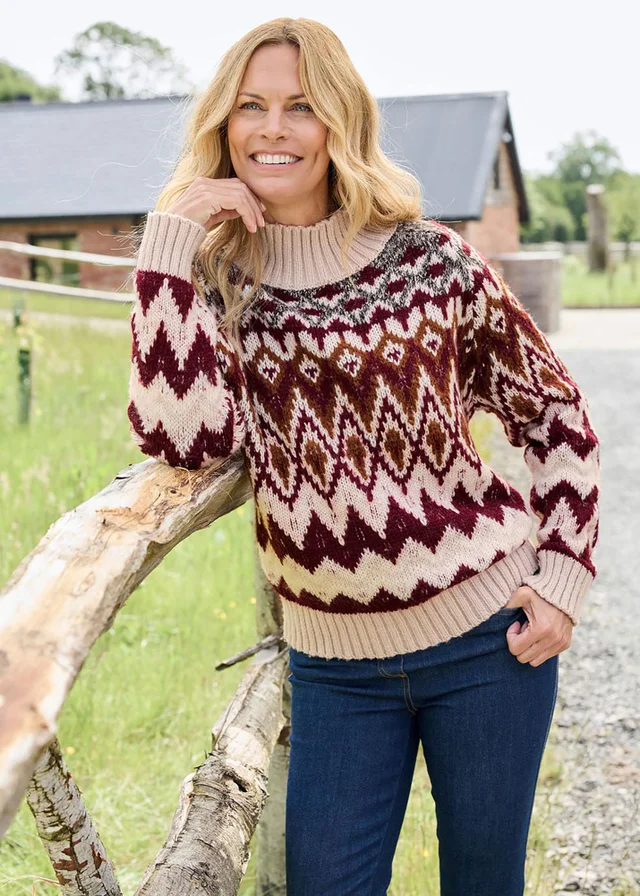 Cotton Traders Ruby Fair Isle Jumper
