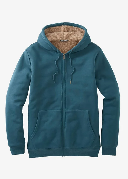 Cotton Traders Kingfisher Fleece Lined Jersey Zip Through Jacket - M Image 4