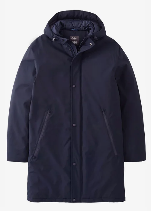 Cotton Traders Navy Waterproof Parka - 3XL Image 4