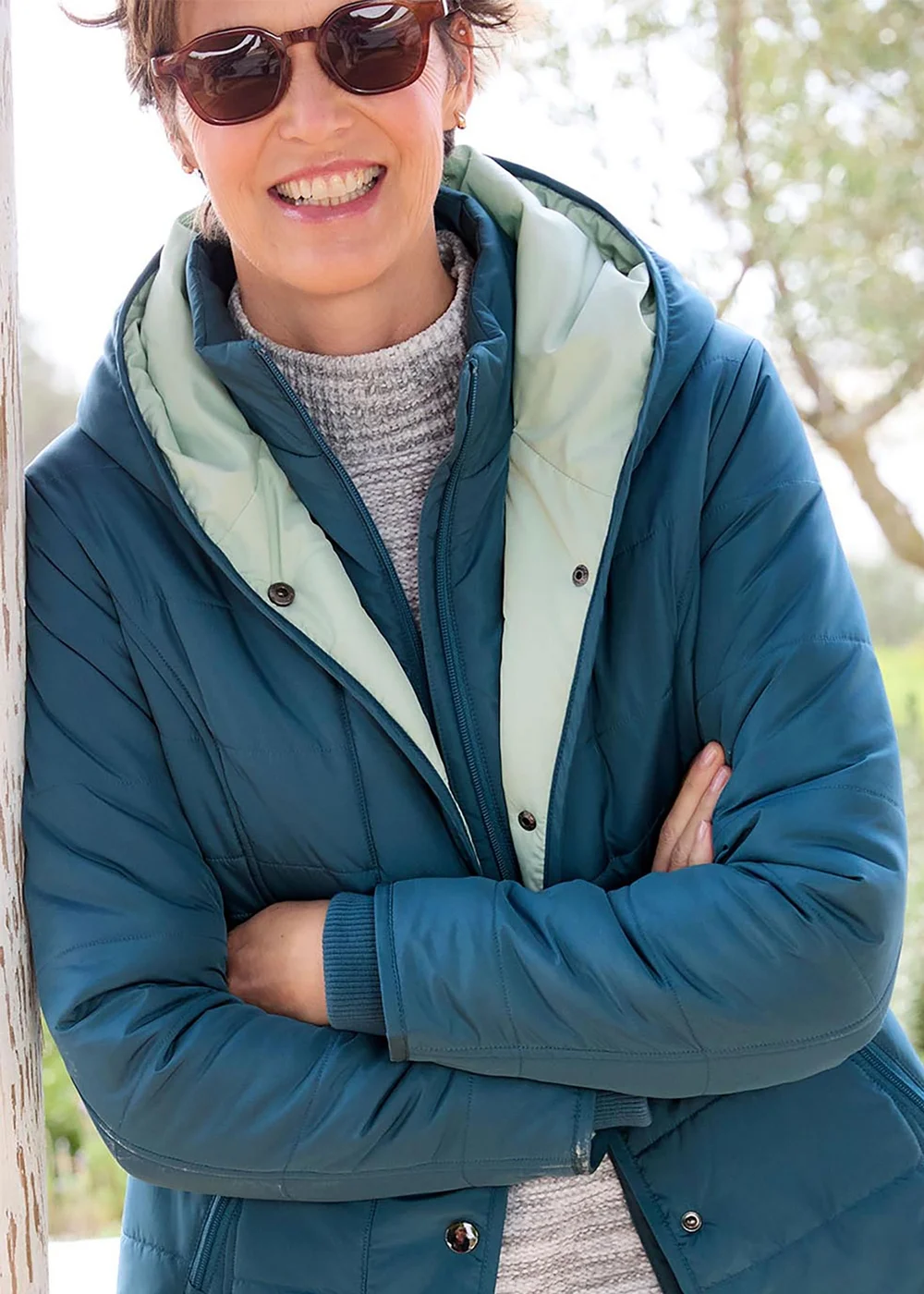Cotton Traders Kingfisher Padded Hooded Jacket - 8 Image 4