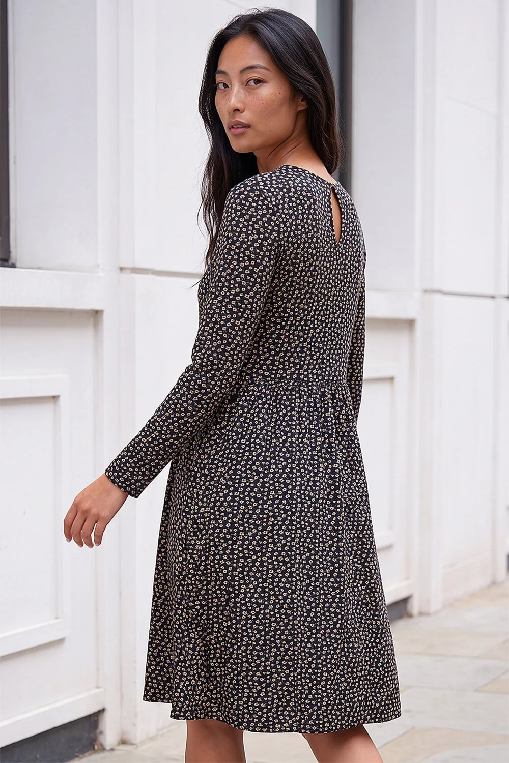 Roman Black Petite Stretch Dress - 18 Image 3